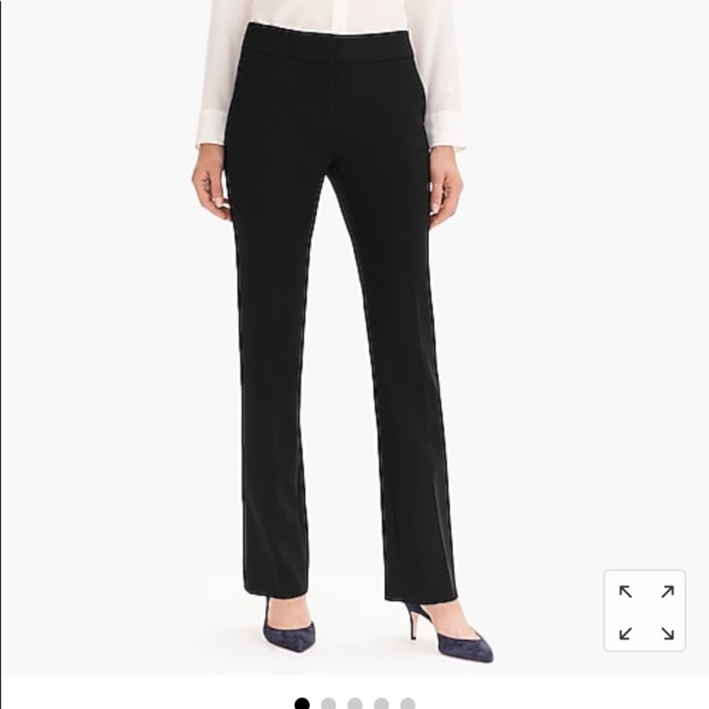 J Crew Black Edie Pant